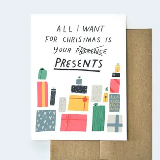 Aviate Press Christmas Presents Card