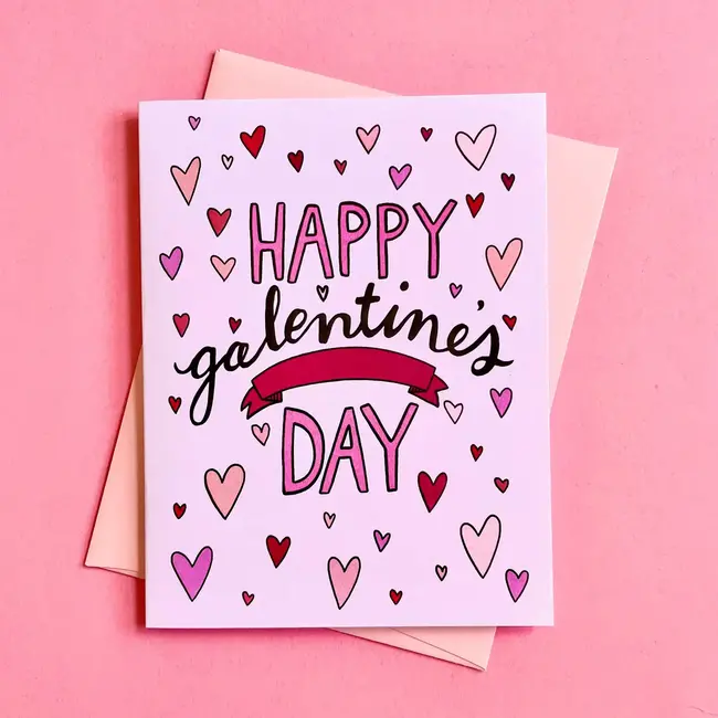 Aviate Press Galentine's Day Card
