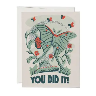 Congrats Wings Card