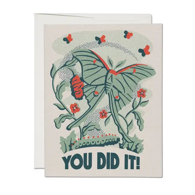 Congrats Wings Card