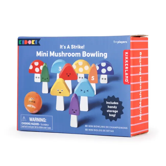 It's a Strike! Mini Mushroom Bowling