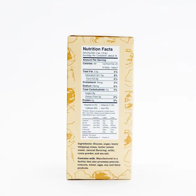 Chocolate Caramels - Pure Sea Salt