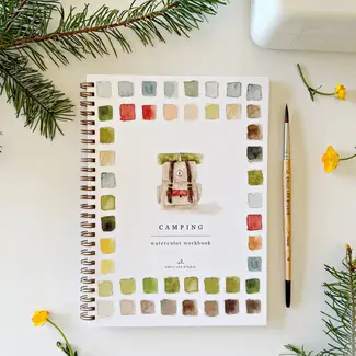 Watercolor Workbook: Camping