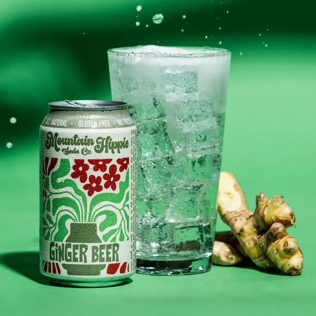 Mountain Hippie Soda Mountain Hippie Soda - Ginger Beer