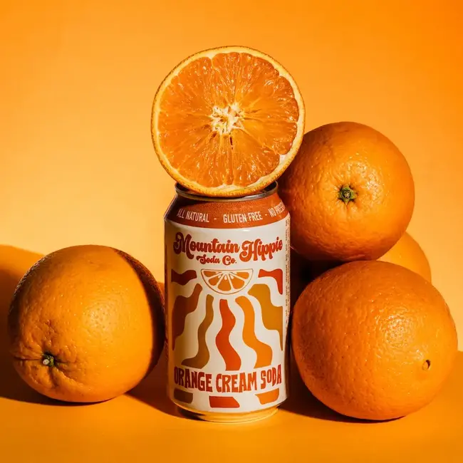 Mountain Hippie Soda Mountain Hippie Soda - Orange Cream