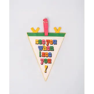 Novelty Luggage Tag Pennant