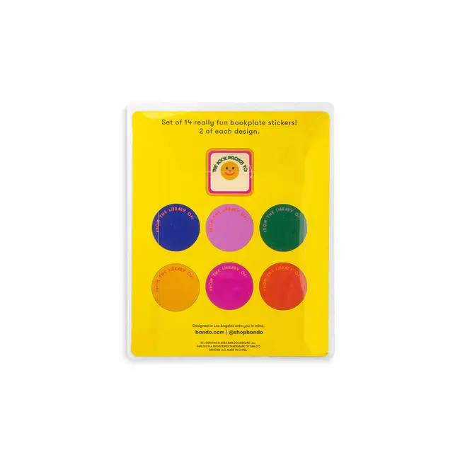 Book Plates - This Book Belongs To