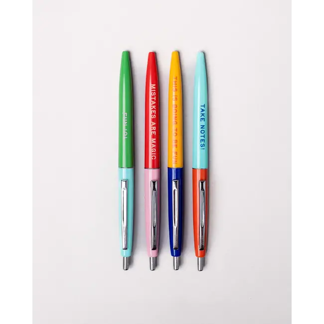 Retro Pen Set