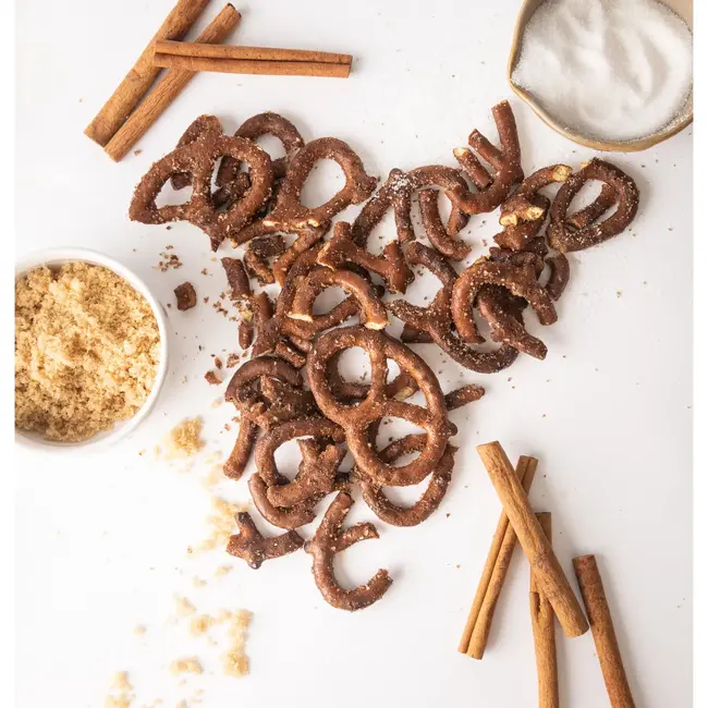 Queen City Crunch Cinnamon Sugar Pretzels