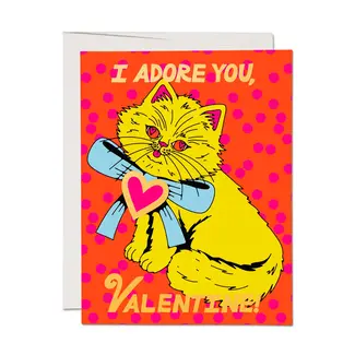 I Adore You Valentine Card