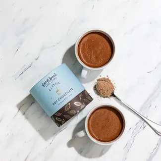 French Broad Chocolate Classic Dark Hot Chocolate 8oz