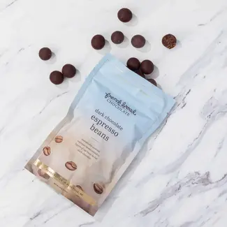 French Broad Chocolate Dark Chocolate Covered Espresso Beans 6oz