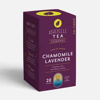 Asheville Tea Company Chamomile Lavender Tea Box (20)