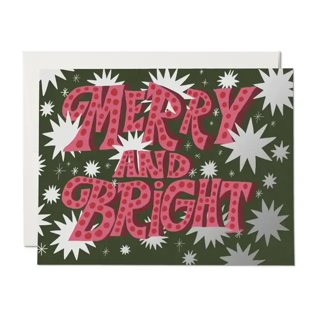 Sparkling Merry Holiday Card