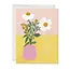 You Are Loved White Poppies Card