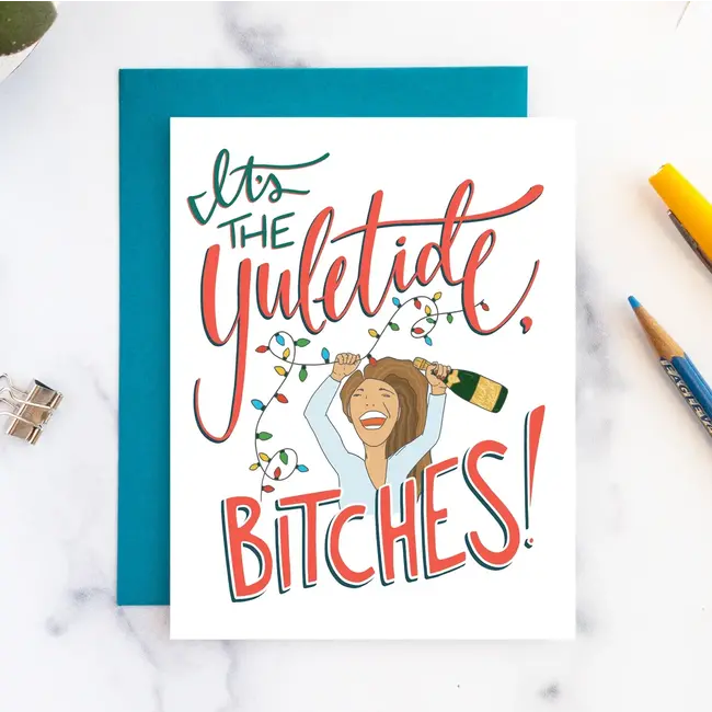 Billie Claire Handmade LLC Yuletide Christmas Card