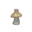 Stoneware Mushroom Taper Candle Holder