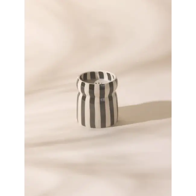 Cabana 6.5oz Candle Black - Lava Stone