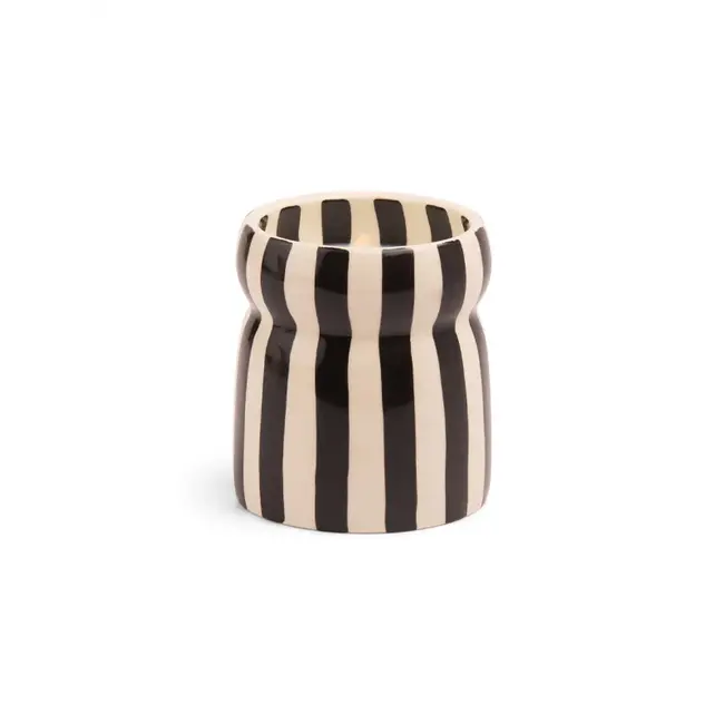 Cabana 6.5oz Candle Black - Lava Stone