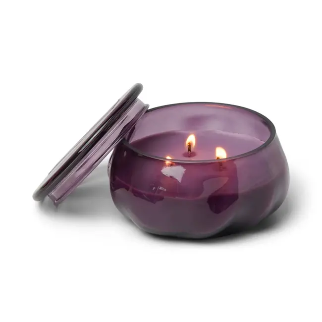 Basalt 10oz Glass Candle - Violet & Vanilla