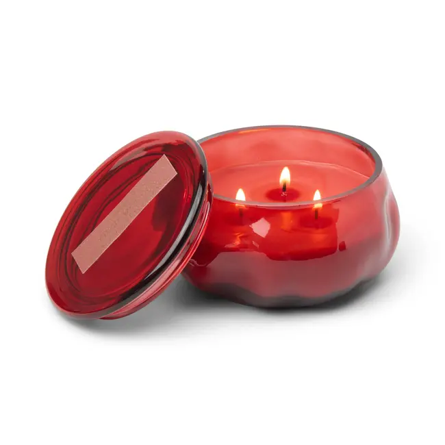Basalt 10oz Glass Candle - Red Yuzu Woods
