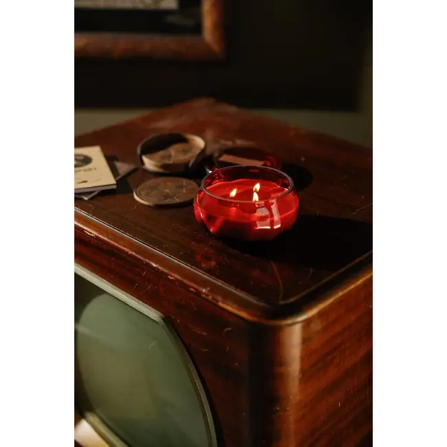 Basalt 10oz Glass Candle - Red Yuzu Woods