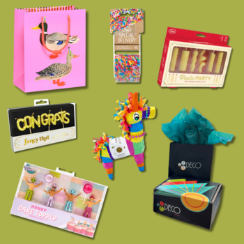 Party Supplies + Gift Packaging