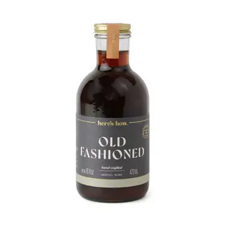 Here's How Mixer - Old Fashioned 16oz