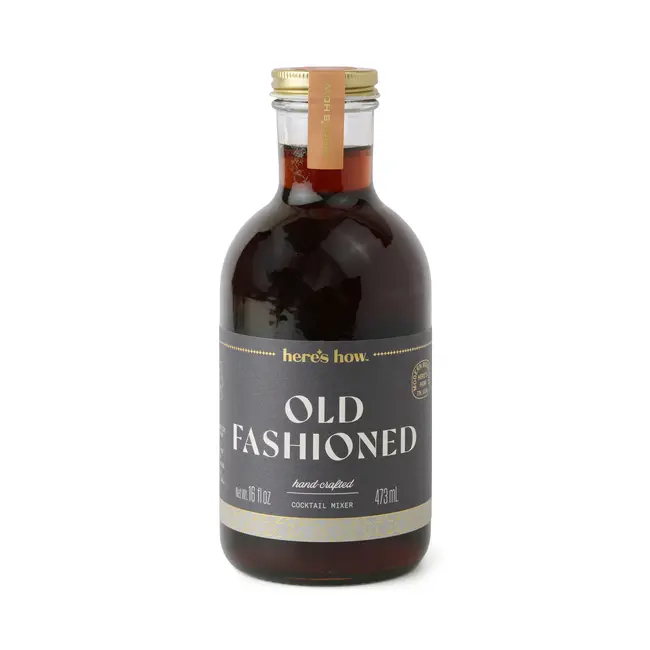 Here's How Mixer - Old Fashioned 16oz