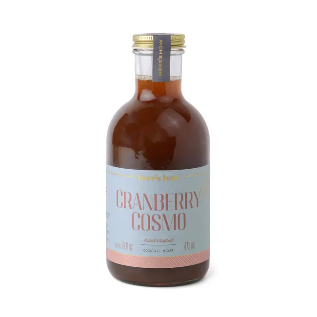 Here's How Mixer - Cranberry Cosmo 16oz