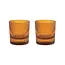 Scout Lowball Glass - Amber (Set of 2)