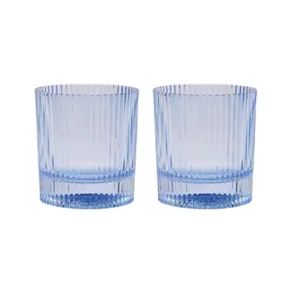 Scout Lowball Glass - Blue (Set of 2)
