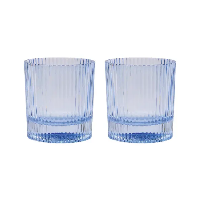 Scout Lowball Glass - Blue (Set of 2)