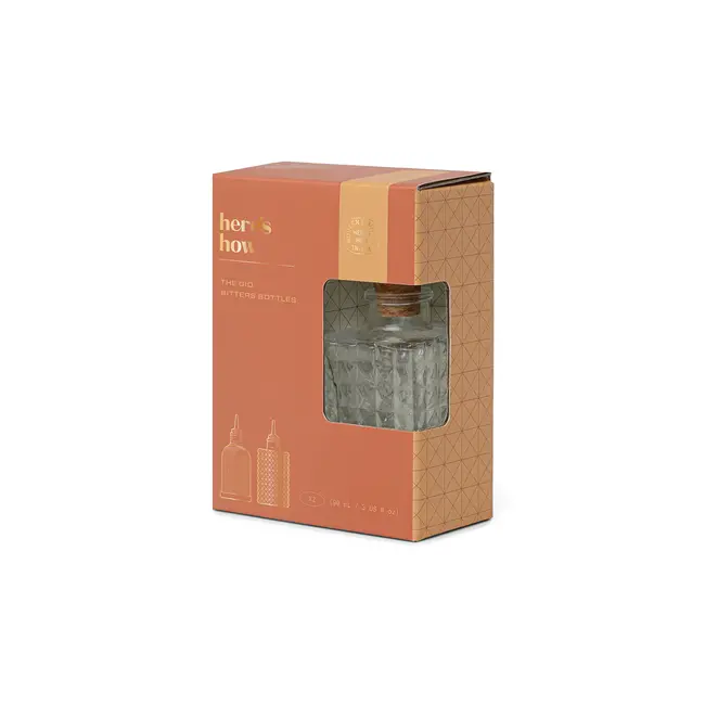 Gio Bitters Bottles Set of 2