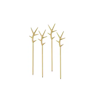Ozzy Bloody Mary Picks - Gold (Set of 4)