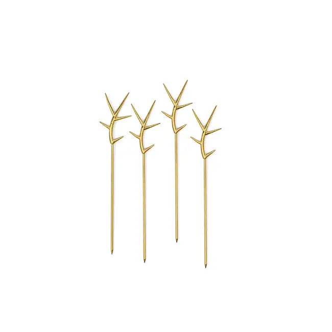 Ozzy Bloody Mary Picks - Gold (Set of 4)