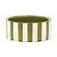 Izzy Wine Coaster - Green Stripe