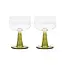 Romy Wine Glass - Olive (Set of 2)