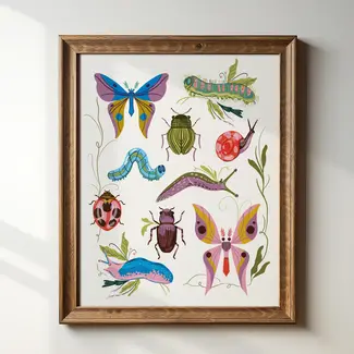 Tara Reed Insect Study Art Print 8x10