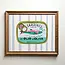 Tara Reed Sardine Can w/Stripes Art Print 8x10