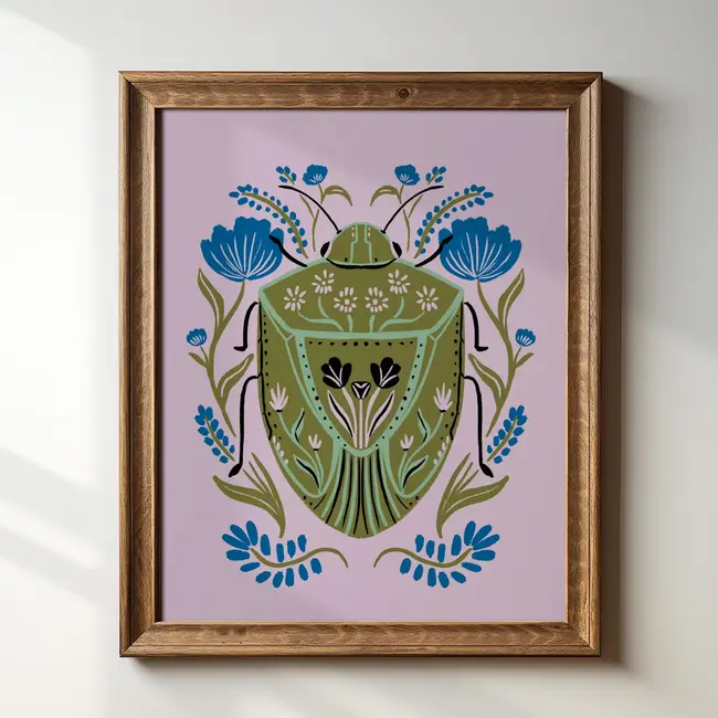 Tara Reed Stinkbug Art Print 8x10