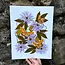 Needlebone Passionflower Print 11x14
