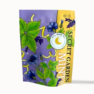 Full Moon Tea Company Secret Garden Mint Herbal Loose Leaf Tea