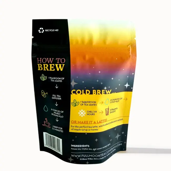 Full Moon Tea Company Morning Black Loose Leaf Tea