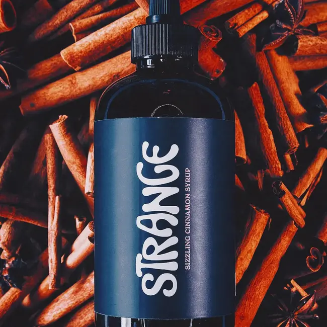 Strange Syrups Strange Sizzling Cinnamon Syrup