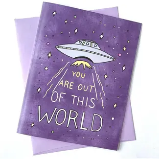 Aviate Press Out of this World Card