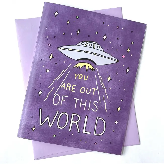 Aviate Press Out of this World Card