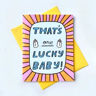 Aviate Press Lucky Baby Card