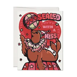 Sealed With a Kiss Card