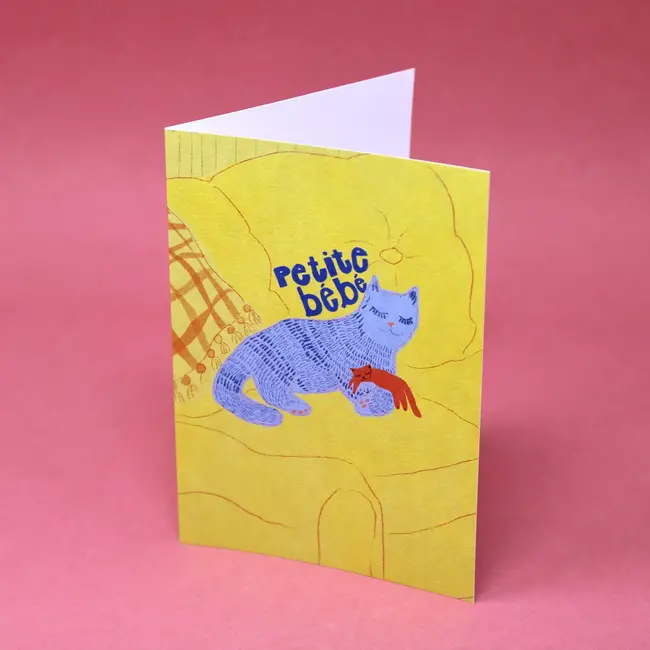 Petite Bebe Kitten Card